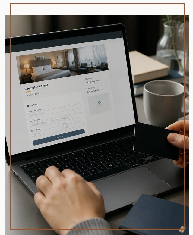 Оплата бронирования Booking в Краснокамске по цене от 4562 р. | Гиперактив-Кнм